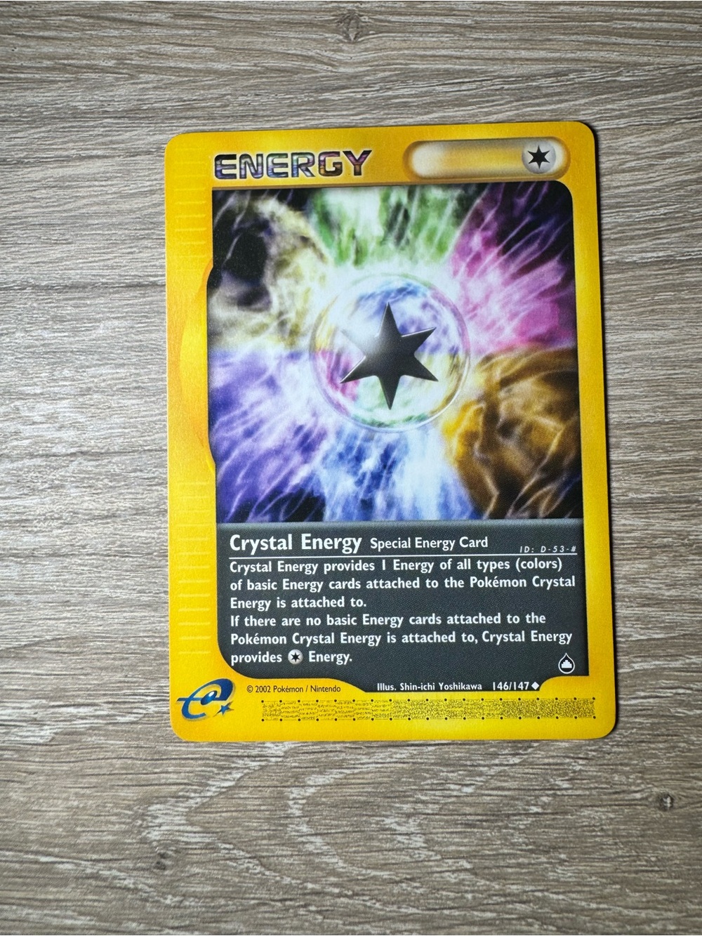 Crystal Energy #146/Pokemon Aquapolis